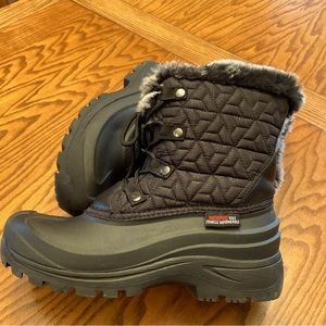 Ice Fields Thinsulate, Waterproof Winter Boots, Women’s Sz 10